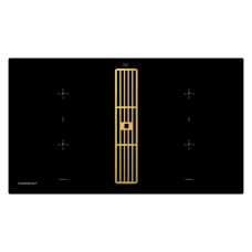 Индукционная варочная панель с вытяжкой Kuppersbusch KMI 9850.0 SR Gold