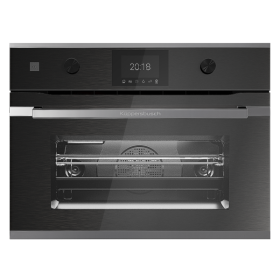 Компактный духовой шкаф с микроволнами Kuppersbusch CBM 6350.0 GPH 3 Silver Chrome