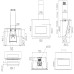 Наклонная вытяжка BLOOM-S WH/A/85 ELICA PRF0164490A