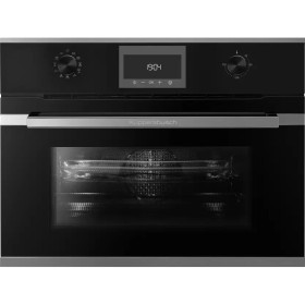 Компактный духовой шкаф с микроволнами Kuppersbusch CBM 6330.0 S3 Silver Chrome