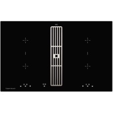 Индукционная варочная панель с вытяжкой Kuppersbusch KMI 8500.0 SR Stainless Steel