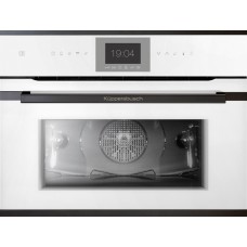 Компактный духовой шкаф с пиролизом Kuppersbusch CBP 6550.0 W6 Черная сталь (только ручка)