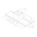 Встраиваемая вытяжка LEVER IX/A/56 ELICA PRF0160153