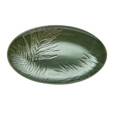MKJDSRVPLATOV Блюдо сервировочное Mikasa Jardin GREEN овальное, 36 см Kitchen Craft