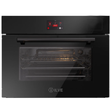Духовой шкаф с паром и микроволнами ILVE 645GHSW1/BK