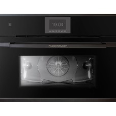 Компактный духовой шкаф с пиролизом Kuppersbusch CBP 6550.0 S6 Черная сталь (только ручка)