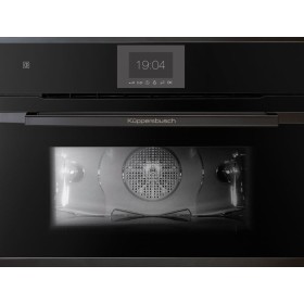 Компактный духовой шкаф с пиролизом Kuppersbusch CBP 6550.0 S6 Черная сталь (только ручка)