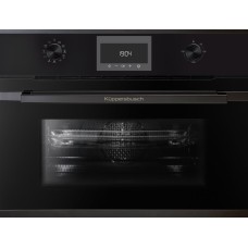 Компактный духовой шкаф с микроволнами Kuppersbusch CBM 6330.0 S6 Черная сталь (только ручка)