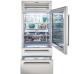 Холодильник/морозильник со стеклянной дверцей Sub-Zero ICBPRO3650G