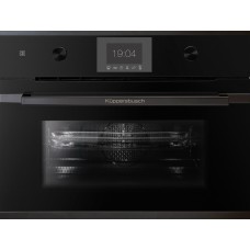 Компактный духовой шкаф с микроволнами Kuppersbusch CBM 6350.0 S6 Черная сталь (только ручка)