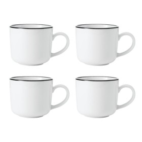 MKLSMUGPK4 Набор из 4 кружек фарфор Mikasa Limestone 360 мл Kitchen Craft