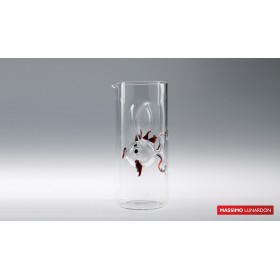 Графин PESCE, декор "Рыба", 100% боросиликатное стекло, D 11см, Н 24.5см
