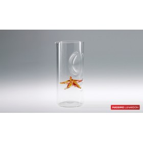 Графин CAVALLUCCIO MARINO, декор "Морской конёк", 100% боросиликатное стекло, D 11см, Н 24.5см