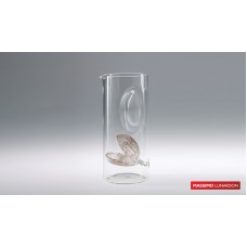 Графин OSTRICA, декор "Устрица", 100% боросиликатное стекло, D 11см, Н 24.5см