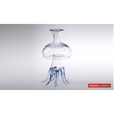 Декантер "Синяя медуза" MEDUSA BLU, 100% боросиликатное стекло, Н 30.6см