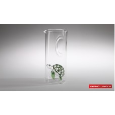Графин TORTUGA, декор "Черепаха", 100% боросиликатное стекло, D 11см, Н 24.5см