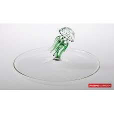 Поднос "Медуза" MEDUSA, 100% боросиликатное стекло, D 32см