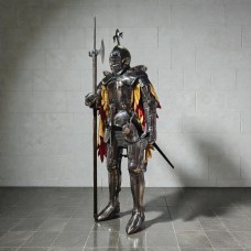 Рыцарь-стражник с алебардой, ручная работа KN-4