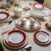 RR-6/42 Сервиз на 6 персон, 42 предмета, Renaissance Red, Wedgwood, фарфор