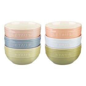 STAUB	1029319	Набор мисок 14 см, 6 шт., разноцветные Staub