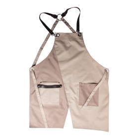 Кухонный фартук, бежевый, без логотипа, ткань