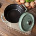 STAUB	11022115	Кокот круглый, 22 см, 2,6 л, шалфей