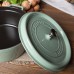 STAUB	11028115	Кокот круглый, 28 см, 6,7 л, шалфей