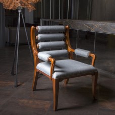 Стул обеденный, 629х673х1000 мм, дерево Минди, ткань, поролон, Chateau Collection