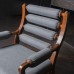 Стул обеденный, 629х673х1000 мм, дерево Минди, ткань, поролон, Chateau Collection