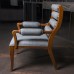 Стул обеденный, 629х673х1000 мм, дерево Минди, ткань, поролон, Chateau Collection