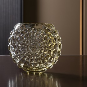 Avdeev Crystal С2628/8ш  Ваза д/цветов   "Марокко", шампань