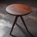 Столик круглый, размер 56L X 56D X 61H см, дерево (тик), масло, воск, Chateau Collection