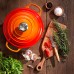 Кастрюля круглая 24 см Огненная лава, стальная ручка, Le Creuset, 21177240902430, Чугун
