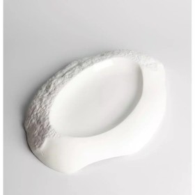 Блюдо для подачи овальное, 31 см, фарфор, Texture, HOME CHEF