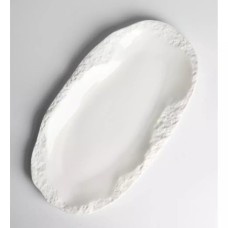 Блюдо овальное глубокое 30 х 16 см, фарфор, Texture, HOME CHEF