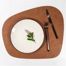 Подстановочная салфетка трапеция 42х36 см, натуральный, VERO