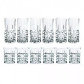 Набор стаканов 12 шт.  345 мл бессвинцовый хрусталь (set 12 pcs), серия HIGHLAND