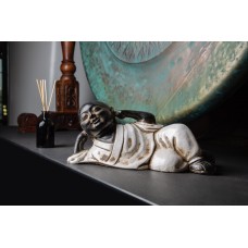 CC-BCSB-W Фигурка Будда - младенец, спящий, большой, белый, 40см, дерево, Chateau Collection