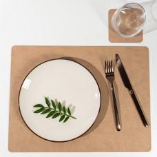 Подстановочная салфетка прямоугольник 30х40 см, песочный, VERO