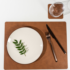 Подстановочная салфетка прямоугольник 30х40 см, натуральный, VERO