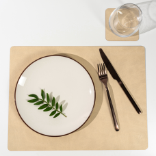 Подстановочная салфетка прямоугольник 30х40 см, кремовый, VERO