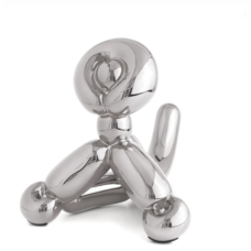 Скульптура Balloon Monkey-Серебро (маленький), 35x25x25, JEFF KOONS, L  Art-S/JK/MonkeySilver/35