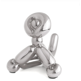 Скульптура Balloon Monkey-Серебро (маленький), 35x25x25, JEFF KOONS, L  Art-S/JK/MonkeySilver/35