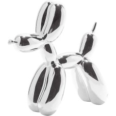 Скульптура Balloon Dog-Серебро (большой), 42x47x16, JEFF KOONS, XXL  Art-S/JK/DogSilver/42