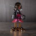 Скульптура Scrooge McDuck с бутылкой и саблей Красный, h40 см, хром/резина, Naor, Франция Art-S/N/MDRed/40