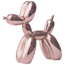Скульптура Balloon Dog-Розовое золото (большой), 42x47x16, JEFF KOONS, XXL  Art-S/JK/DogRoseGold/42