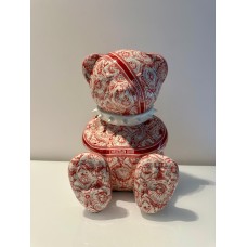 Скульптура Мишка Dior (маленький), Naor, Франция, h30x15x25cm, цвет розовый