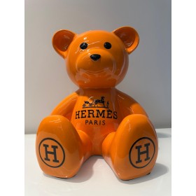 Скульптура Мишка Hermes, H35 см, Naor, Франция Art-S/N/BH/35