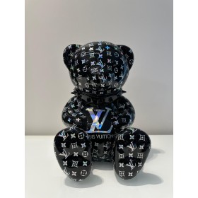 Скульптура Медвель LV (маленький), h30x15x25cm, Naor, Франция, черный Art-S/N/BLV/BL30
