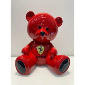 Скульптура Мишка Ferrari (большой), H90 см, Naor, Франция Art-S/N/BBIGF/90